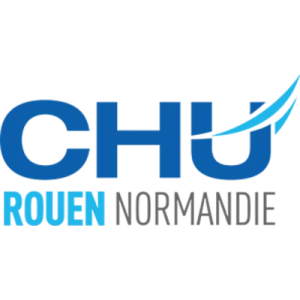 Logo du CHU de Rouen Normandie, client de 10Torsions